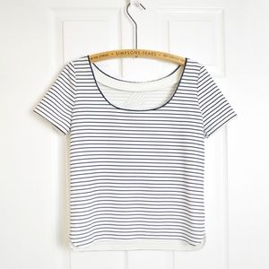 RW&CO Tops - RW&CO low back t shirt blouse Sz Small RW&CO Tops - RW&CO low back t shirt blouse Sz Small